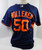 2016 Detroit Tigers Dustin Molleken #50 Game Issued Navy Jersey ST BP 50 023