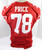 2014 San Francisco 49ers Price #78 Game Issued Red Jersey 48 DP28671