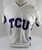 Texas Christian TCU Horned Frogs Davis GameUsed White Shooting Shirt L DP59098