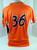 2020 Midwest League All Star Game Eastern Team #36 Game Issued Orange Jersey 60
