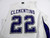 2000s Texas Christian TCU Frogs Vanessa Clementino #22 Game Used White Jersey 7