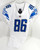 2017 Detroit Lions Willie Green #86 Game Issued White Jersey 40 DP59239