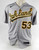 2023 Oakland Athletics Kyle McCann #53 Game Issued Grey Jersey 46 414