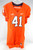 2013 Virginia Cavaliers Connor Wingo-Reeves #41 Game Used Orange Jersey 42 066
