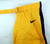 2022 Pittsburgh Steelers Demarvin Leal #98 Game Used Yellow Pants 40 285
