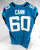 2020 Jacksonville Jaguars A.J. Cann #60 Game Issued Blue Jersey 46 161