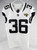 2021 Jacksonville Jaguars Benjie Franklin #36 Game Issued White Jersey 38 D504