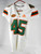 2018 Miami Hurricanes #45 Game Used White Jersey Name Plate Removed M 371