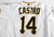 2023 Pittsburgh Pirates Rodolfo Castro #14 Game Issued Pos Used White Jersey 2