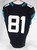 2019 Jacksonville Jaguars #81 Game Issued Black Jersey Nameplate Removed 38 031