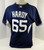 2016 Detroit Tigers Blaine Hardy #65 Game Issued Navy Jersey ST BP 988