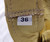 2009 San Francisco 49ers #47 Game Used Gold Pants 36 657