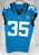 2020 Jacksonville Jaguars #35 Game Issued Blue Jersey Nameplate Removed 38 992