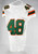 2018 Miami Hurricanes #48 Game Used White Jersey NP R M 362