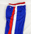 1991-92 Detroit Pistons Game Issued Blue Warm Up Pants 34 100