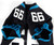 2019 Jacksonville Jaguars Garrett McGhin #66 Game Issued Black Jersey 46 543