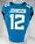 2021 Jacksonville Jaguars Tyron Johnson #12 Game Issued Blue Jersey 40 809