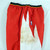 1995-96 Atlanta Hawks Tim Kempton #7 Game Used Red Warm Up Pants 38 173