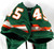2019 Miami Hurricanes #45 Game Used Green Jersey Football NP Rem M DP75245