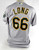 2023 Oakland Athletics Sam Long #66 Game Issued Grey Jersey 44 417