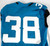 2020 Jacksonville Jaguars #38 Game Issued Blue Jersey NP R 42 DP75003