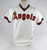 1985 California Angels #31 Game Issued White Jersey Numbers Stripped 44 852