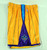 2010-11 New Orleans Hornets #35 Game Used Yellow Shorts 3XL+2 DP75176