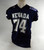 2000s Nevada Wolf Pack Tarver #74 Game Used Navy Jersey Football 40 DP75675