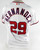 2022 Washington Nationals Yadiel Hernandez #29 Game Used White Jersey 2 HR 3 RBI