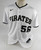 2021 Pittsburgh Pirates Carson Fulmer #56 Game Issued White Jersey Memorial 46 8