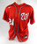 2020 Washington Nationals Tim Bogar #24 Game Used Red Jersey WS C Patch 48 2
