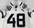 2018 Jacksonville Jaguars Leon Jacobs #48 Game Issued White Jersey 42 DP74786