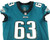2018 Philadelphia Eagles Jack Driscoll #63 Game Used Green Jersey 48 DP71275