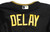 2021 Pittsburgh Pirates Jason Delay Game Issued Black Jersey 46 DP72230