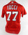 2021 Washington Nationals Carlos Tocci #77 Game Used Red Jersey 44 DP73711