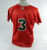 2022 Fresno Grizzlies Trevor Boone #3 Game Used Red Jersey Farm Grown Night 44 7