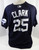 2017 Detroit Tigers Dave Clark #25 Game Used Navy Jersey Mr. I & ST Patch 52 85