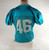 2014 Miami Dolphins #46 Game Used Blue Practice Jersey 48 DP72087