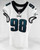 2021 Philadelphia Eagles Robert Quinn #98 Game Used White Jersey 42 DP71482