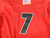 Early 2000s Jupiter Hammerheads #7 Game Used Red Jersey 46 DP71692