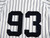 2022 New York Yankees Everson Pereira #93 Game Issued Pos Used White Jersey 44 7