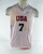 2000s Team USA Basketball #7 Game Issued Red White Practice Jersey L DP70580