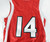 Mt Hood Saints #14 Game Issued Red Jersey M DP70817