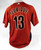 Houston Astros Al Pedrique #13 Game Issued Red Jersey ST BP 48 DP67581