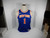 Youth 2020 Nike New York Knicks Swingman Obi Toppin Basketball Jersey #1 Blue 48