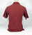 2000s Portland Trailblazers Team Issued Burgundy Red Polo Shirt 165136-684 S 40S