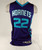 2015-16 Charlotte Hornets Brian Roberts #22 Game Issued Purple Jersey L+2 141