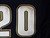 Houston Astros Blanco #20 Game Issued Black Jersey Spring Training BP 48 610