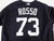 2022 Detroit Tigers Ramon Rosso #73 Game Issued Pos Used Navy Jersey BP ST 464