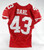 2014 San Francisco 49ers Craig Dahl #43 Game Issued Red Jersey 40 DP70720